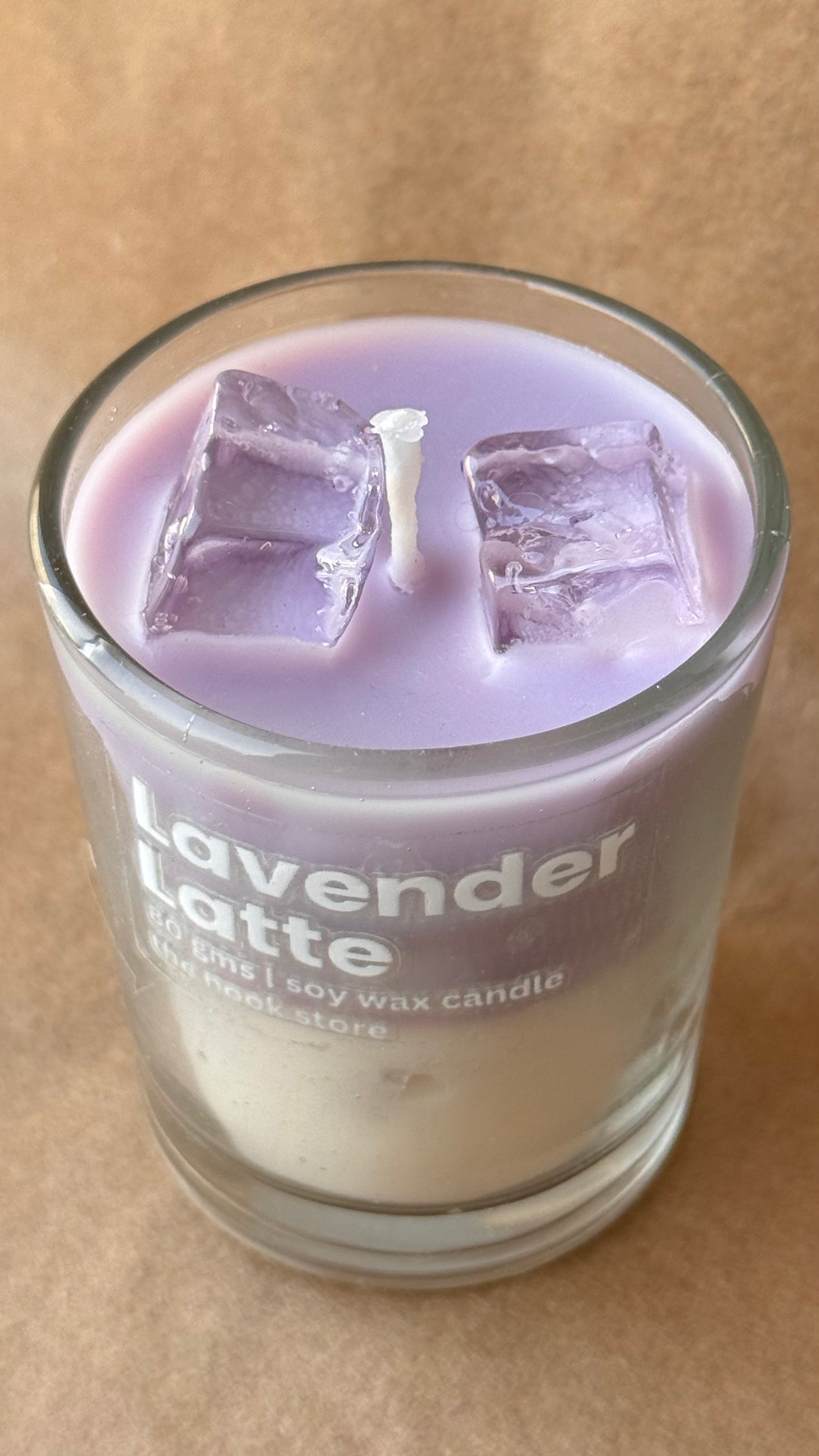 Lavender Latte Candle