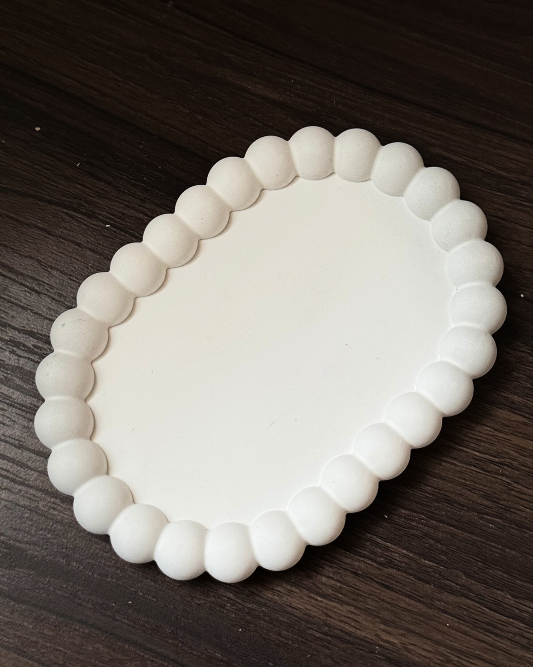 Perla Beaded Tray | Oval