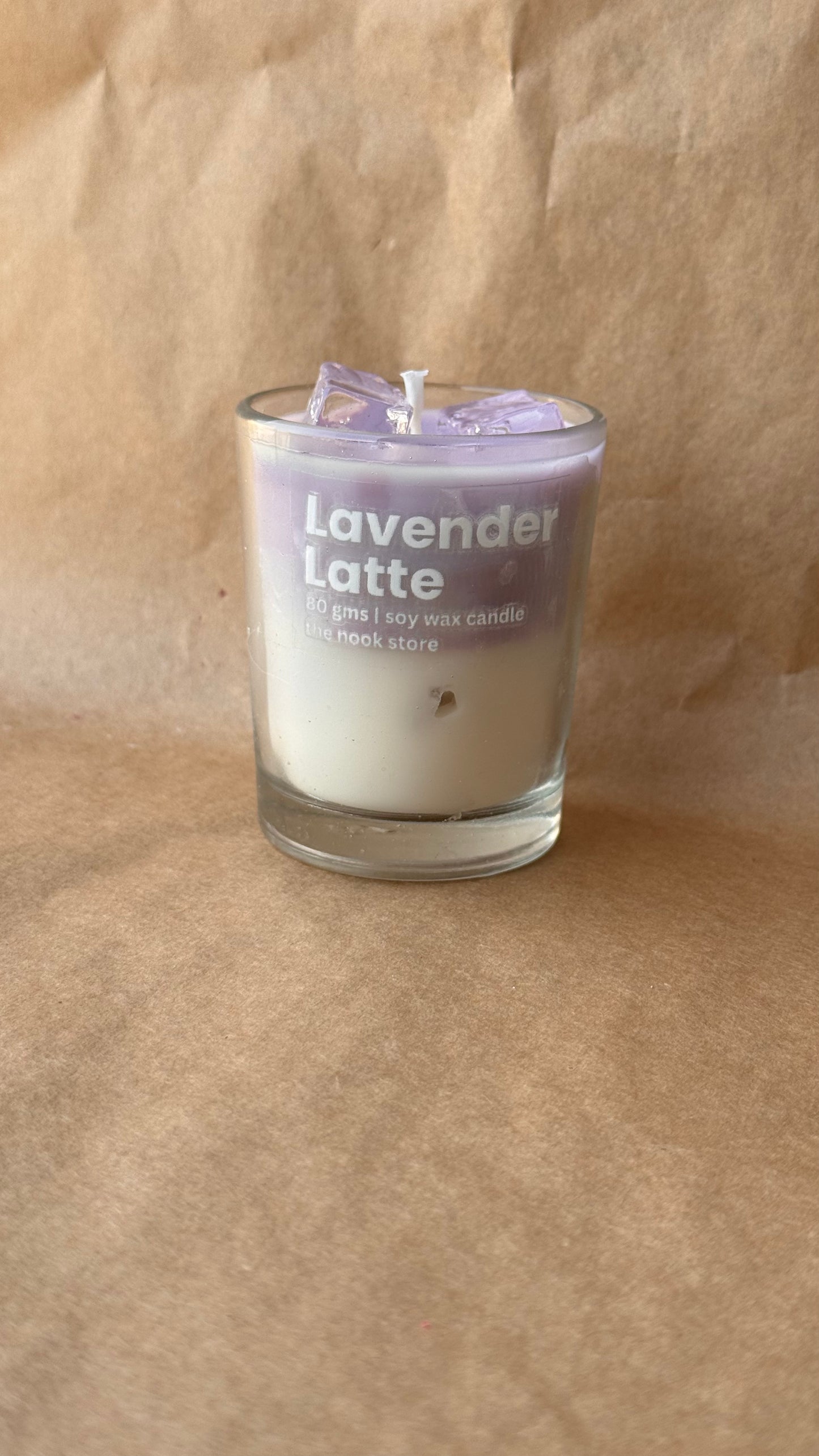 Lavender Latte Candle
