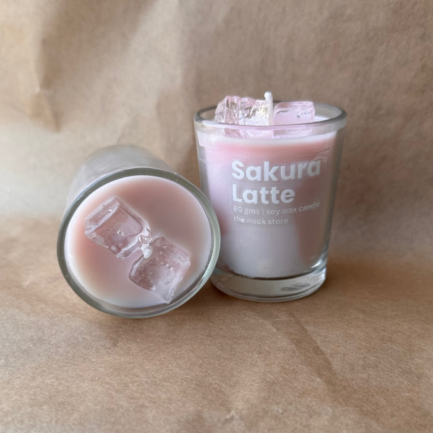 Sakura Latte Candle